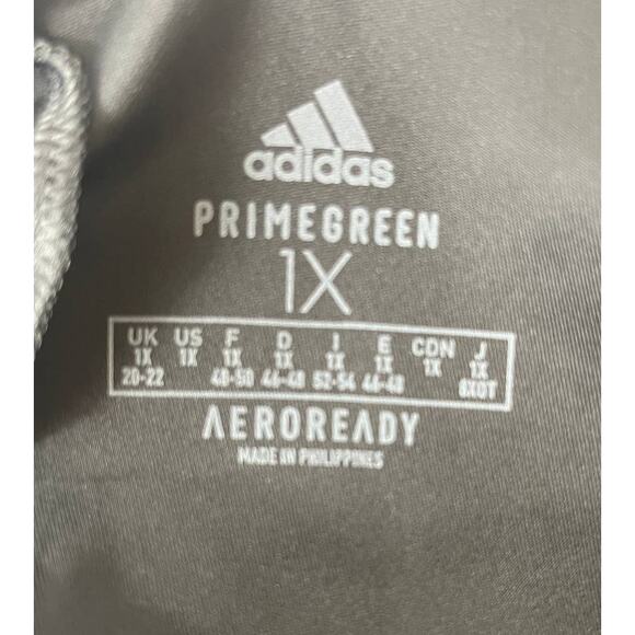 Adidas Womens UFORU X Zoe Saldana Aeroready Leggings Tights Black NEW 1X - Picture 3 of 9